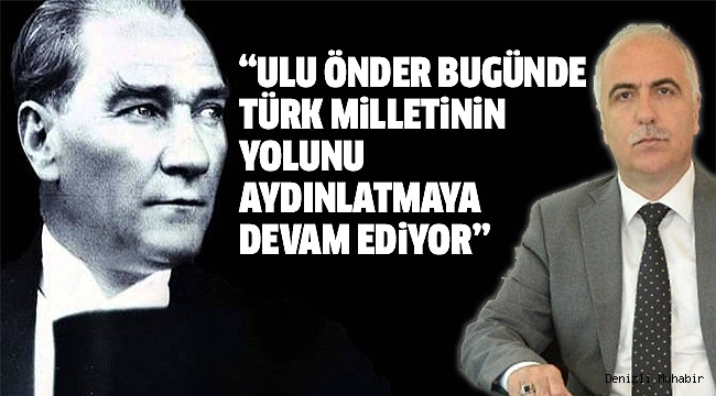 VALİ KARAHAN’IN 10 KASIM MESAJI