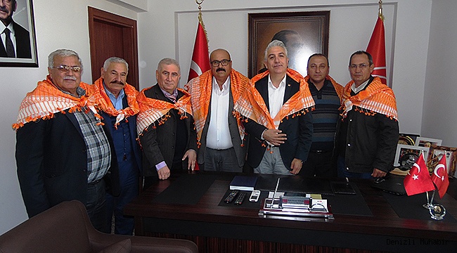YÖRÜKLERDEN CHP İL BAŞKANI SANCAR’A ZİYARET