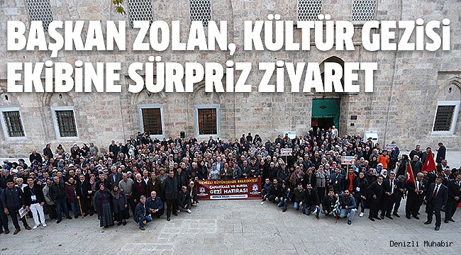 ZOLAN DA, KAFİLE İLE BİRLİKTE BURSA’YI GEZDİ