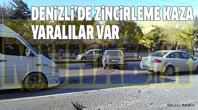 4 ARAÇ BİRBİRİNE GİRDİ