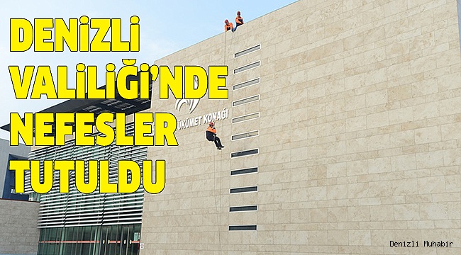 AFAD’DAN NEFES KESEN TATBİKAT