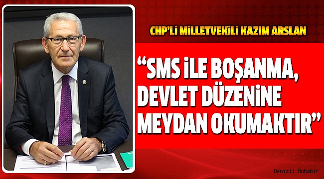 ARSLAN’DAN DİYANET’İN SÖZLERİNE SERT TEPKİ
