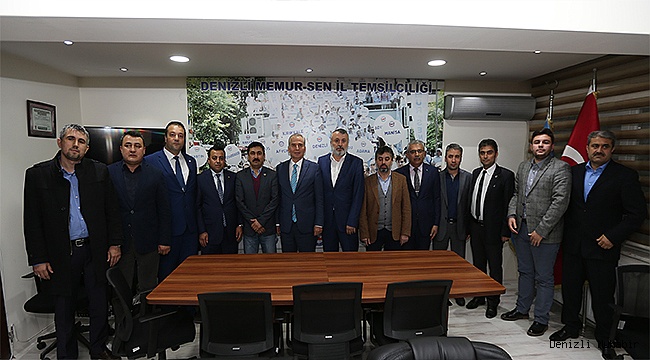 BAŞKAN ZOLAN MEMUR-SEN’İN KONUĞU OLDU