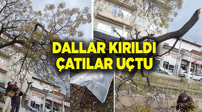 BULDAN'DA RÜZGAR ETKİLİ OLDU