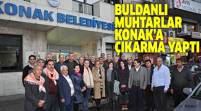 BULDANLI MUHTARLAR İADE-İ ZİYARET YAPTI