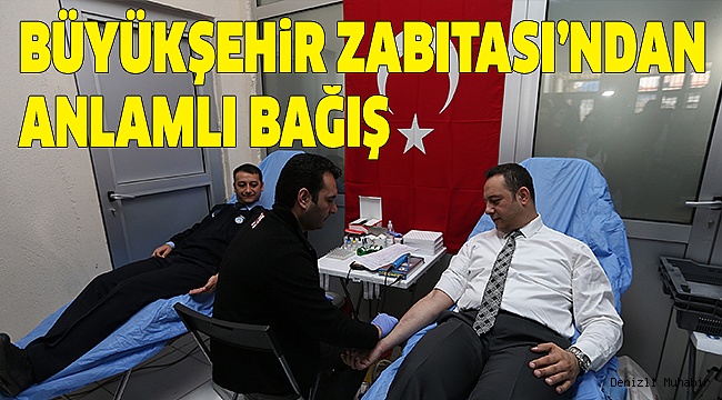 BÜYÜKŞEHİR ZABITASI’NDAN ÖRNEK DAVRANIŞ