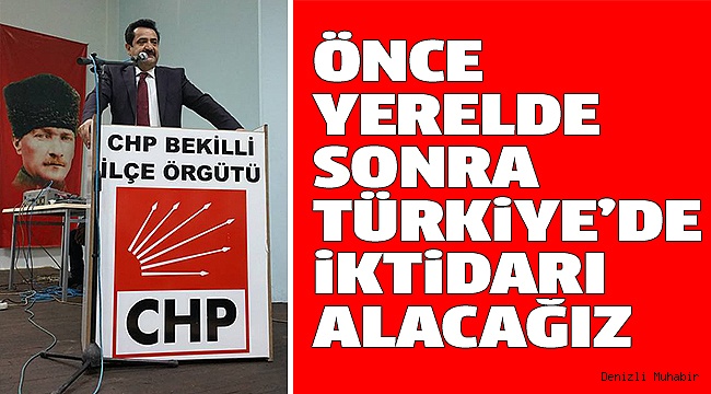 CHP'Li ERTEMUR, BİRLİK MESAJI VERDİ
