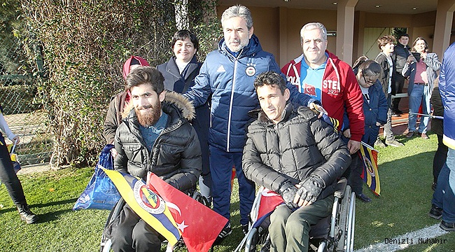 Denizli’den Fenerbahçe’ye özel konuklar gitti