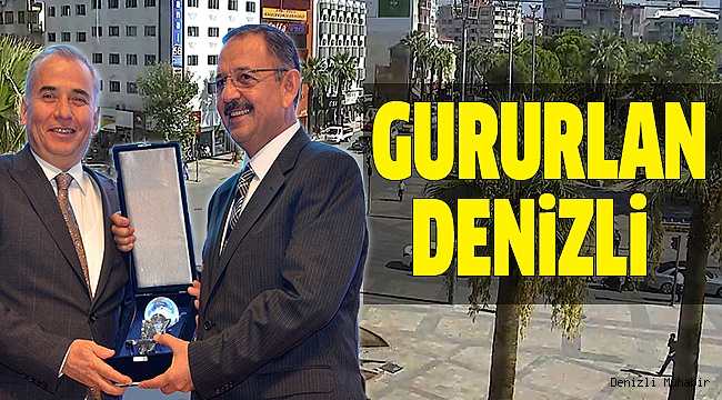 DENİZLİ'YE AKILLI ŞEHİR ÖDÜLÜ