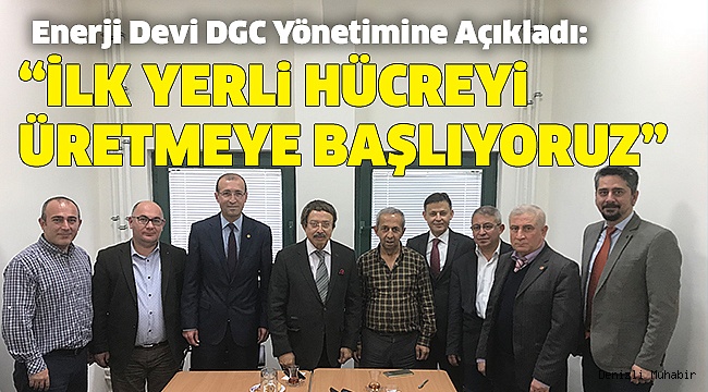 DGC BEREKET ENERJİ'Yi ZİYARET ETTİ