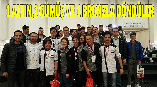 GELECEĞİN ŞEFLERİ İZMİR'DE ÖDÜLE DOYDU