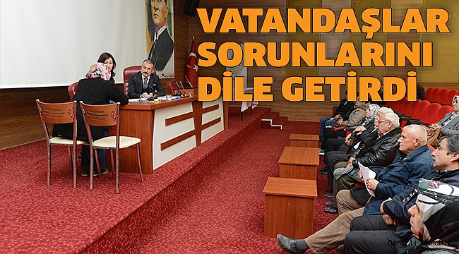 İLK HALK TOPLANTISI YAPILDI