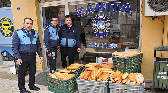 KAÇAK SATILAN EKMEKLERE EL KONULDU