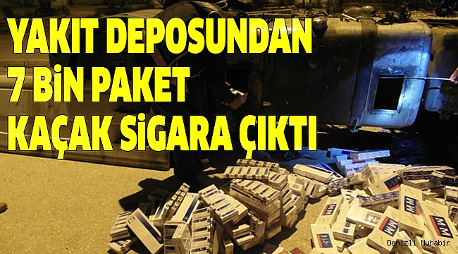 KAÇAK SİGARA VE İLAÇLARA EL KONULDU