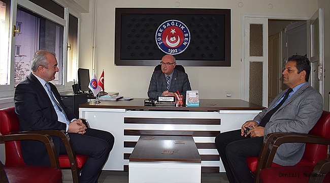 MHP’Lİ GARİP KAMU SEN’İ ZİYARET ETTİ