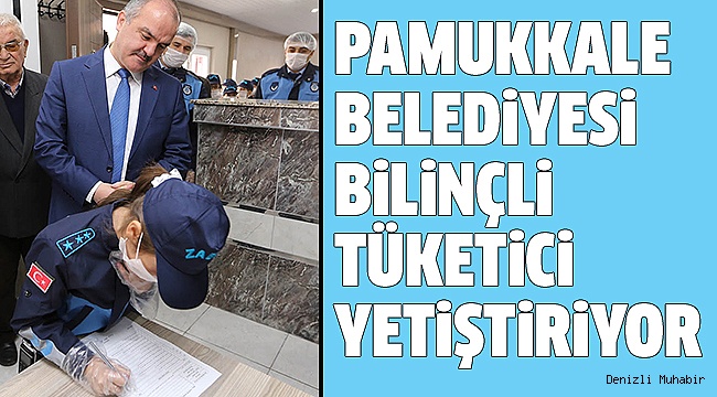 ÖĞRENCİLERE BİLİNÇLİ TÜKETİCİ DERSİ VERDİLER