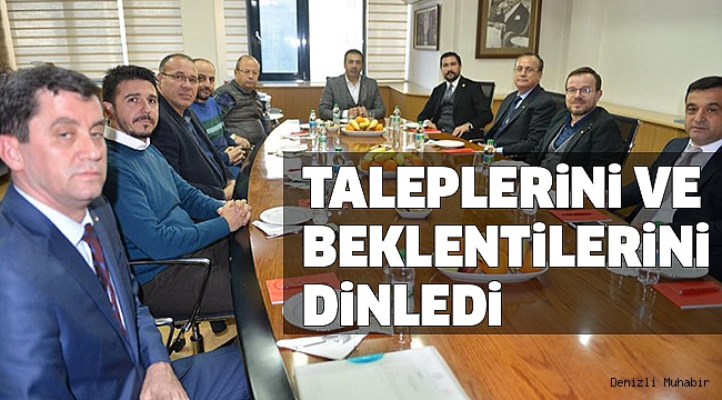 ÖZKAN, DTO VE DSO’YU ZİYARET ETTİ
