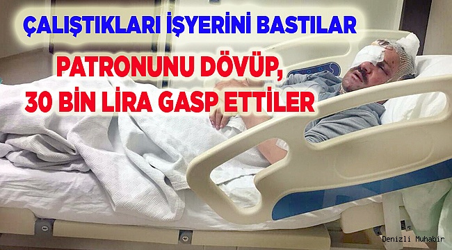 Patronunu darp edip 30 bin TL’sini gasp eden şahıs tutuklandı