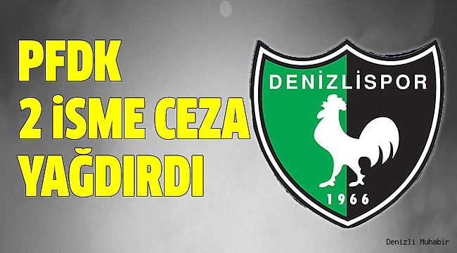 PFDK HOROZLARIN 2 FUTBOLCUSUNA CEZAYI KESTİ