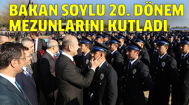 SOYLU MEZUNLARI ÖDÜLLENDİRDİ