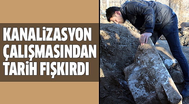 TAVAS’TA 1500 YILLIK MERMER SÜTUNLAR BULUNDU