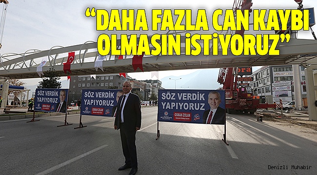 ÜNİVERSİTE YAYA ÜST GEÇİDİNDE SONA GELİNDİ