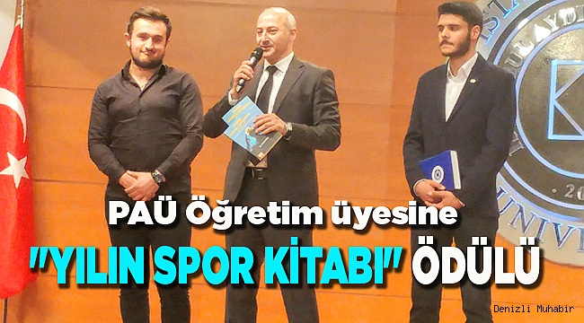 "YILIN SPOR KİTABI" ÖDÜLÜ