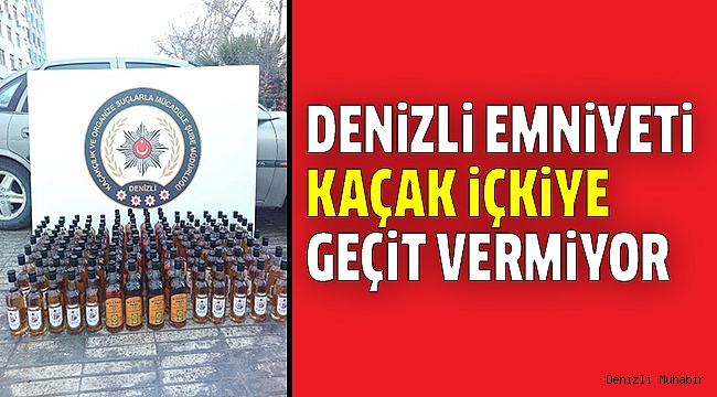 300 ŞİŞE KAÇAK ALKOL YAKALANDI