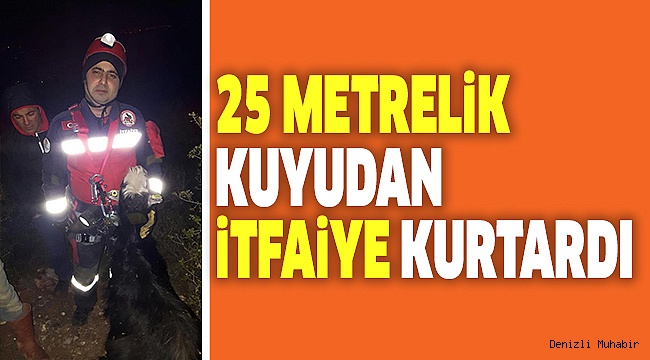 4 SAATLİK UĞRAŞTAN SONRA KURTARILDI