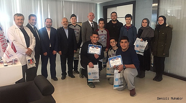 AGD SEVİYE’Lİ ÖĞRENCİLERİ ÖDÜLLENDİRDİ