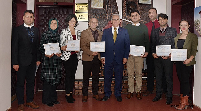 AR-GE Ekibi Başarı Belgesi ile Ödüllendirildi