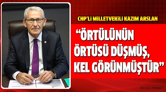 ARSLAN'DAN ÖRTÜLÜ ÖDENEK AÇIKLAMASI