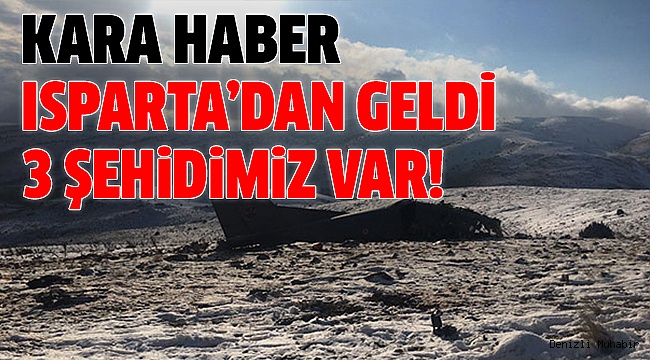 ASKERİ EĞİTİM UÇAĞI DÜŞTÜ