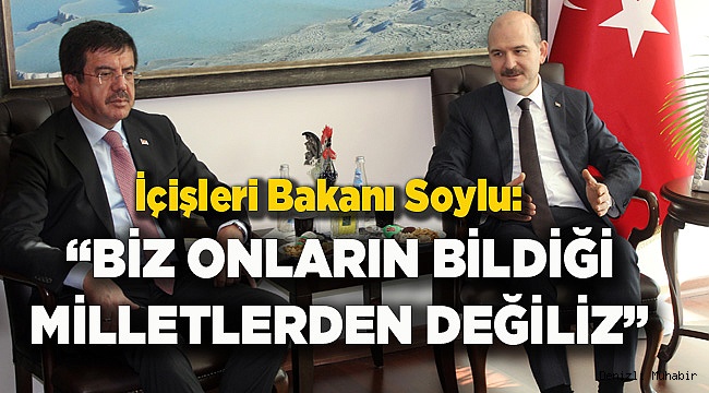 BAKAN SOYLU AKP İLÇE KONGRESİNE KATILDI