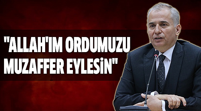 BAŞKAN OSMAN ZOLAN'DAN AFRİN MESAJI
