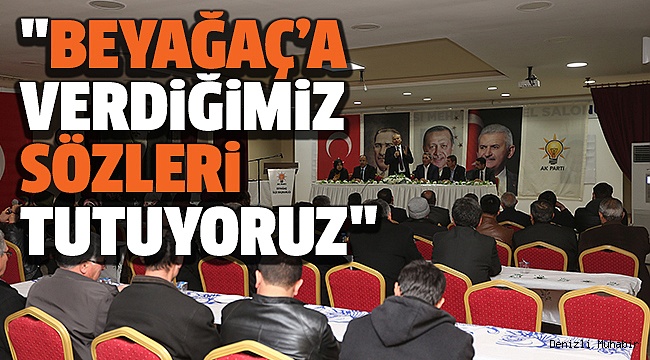 BAŞKAN ZOLAN'DAN BEYAĞAÇ'A ZİYARET