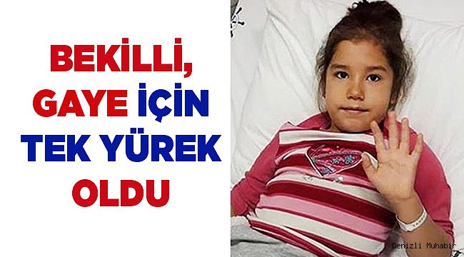 BEKİLLİ GAYE İÇİN SEFERBER OLDU...