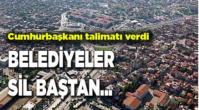 Belde belediyeleri en yakın ilçe ile birleşecek