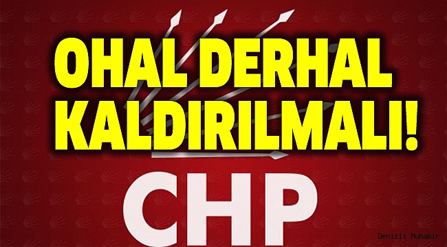 CHP 81 İLDE ORTAK AÇIKLAMA YAPTI