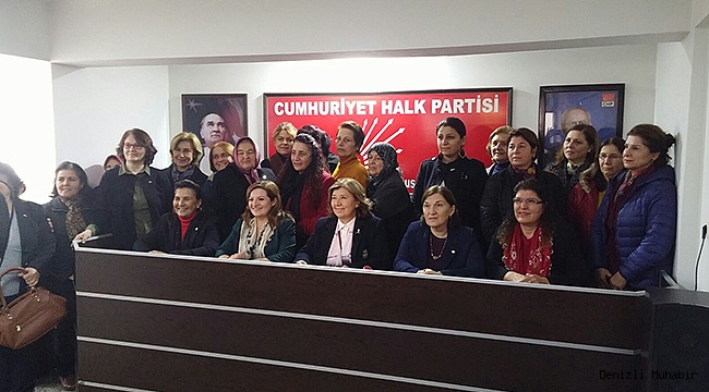 CHP’Lİ KADINLAR DİYANETİ UYARDI