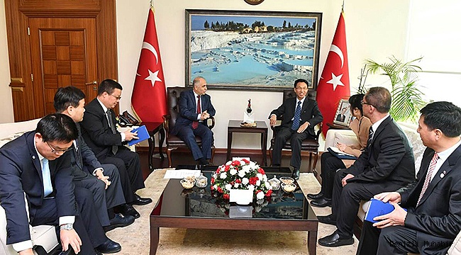 Çin Ankara Büyükelçisinden Vali Karahan’a Ziyaret