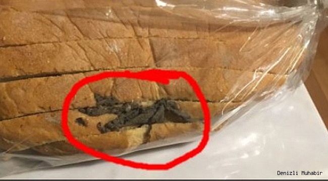 EKMEK'TE KÖPEK DIŞKISI ÇIKTI