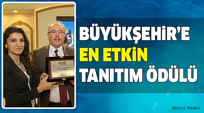 EMİTT’TEN BÜYÜKŞEHİRE ÖDÜL
