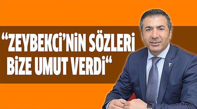 ERDOĞAN,ZEYBEKCİNİN MÜJDELERİNİ DEĞERLENDİRDİ