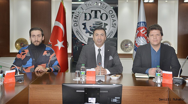 GENÇ GİRİŞİMCİLER, DTO BAŞKANI ERDOĞAN’I AĞIRLADI