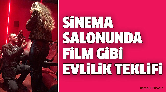 GENÇ İŞADAMINDAN SÜRPRİZ EVLENME TEKLİFİ