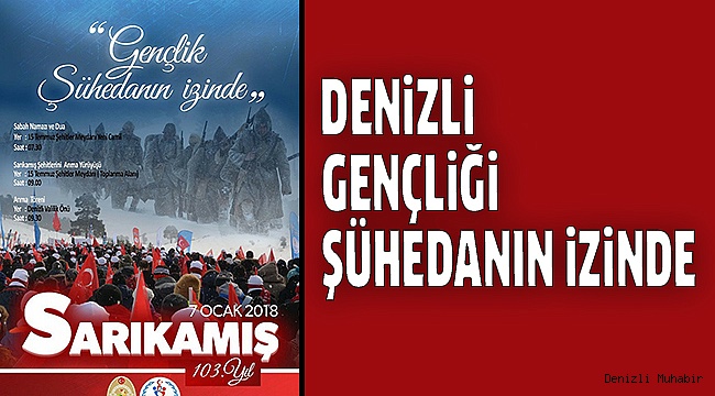 GENÇLER SARIKAMIŞ İÇİN TEK YÜREK