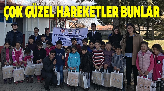 GENÇLERDEN ANLAMLI HEDİYELER