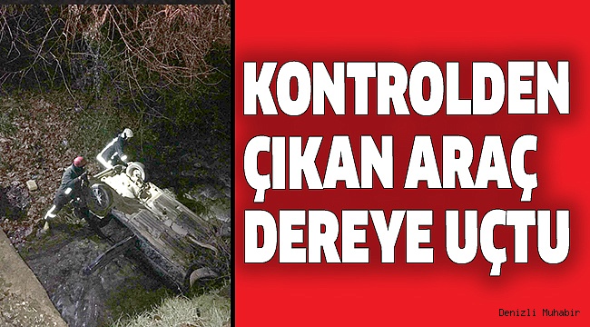 GÖKPINAR’DA KAZA 3 YARALI
