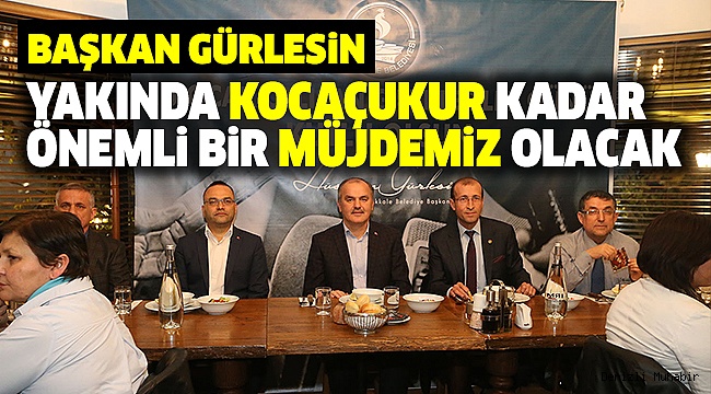 GÜRLESİN DENİZLİ BASININA YEMEK VERDİ